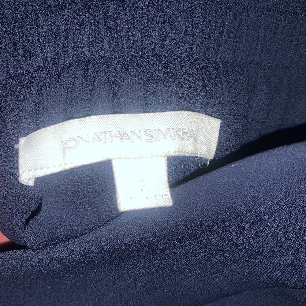 Jonathan Simkhai High Waisted Side Slit Pant - image 5